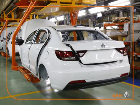 تولید بیشتر از 420 هزار دستگاه خودرو در گروه خودروسازی سایپا