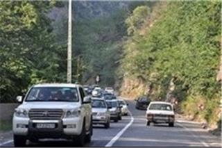 ترافیک نیمه سنگین در تهران - کرج