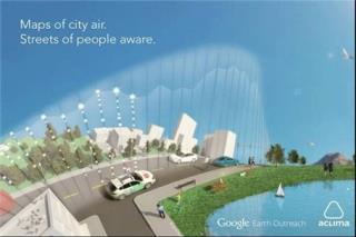 اندازه گیری کیفیت هوا توسط گوگل