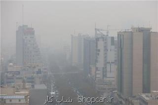 آلودگی تهران بعد از بارندگی