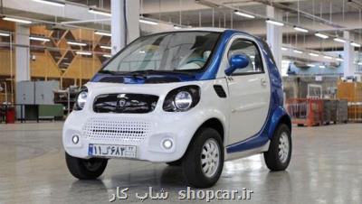 اولین خودروی ملی برقی در شیراز رونمایی گردید