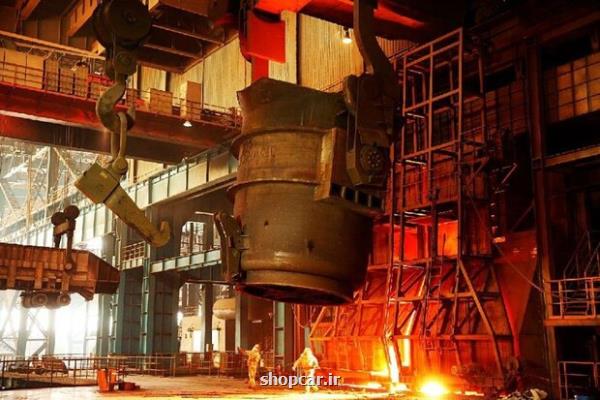 رشد ۸ درصدی تولید فولاد ایران در مقایسه با تولید جهانی