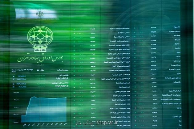 رشد 12 درصدی ارزش سهام در بورس تهران