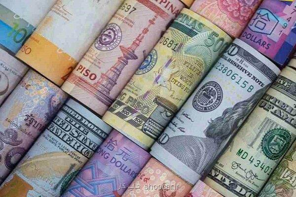 افزایش یک دست قیمتها در بازار ارز تجاری بجز روبل روسیه و لیر ترکیه!
