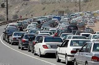 ترافیک پرحجم درآزاد راه کرج – تهران