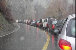 اعمال محدودیت ترافیکی در آزادراه تهران-قم و محور هراز