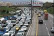 وضعیت ترافیکی در آزادراه کرج