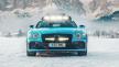 مسابقه روی یخ با خودروی بنتلی
