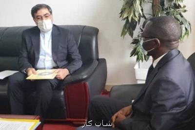 سفیر ایران با وزیر صنایع كنگو دیدار نمود